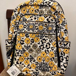 NWT Vera Bradley Laptop Backpack in "Go Wild"